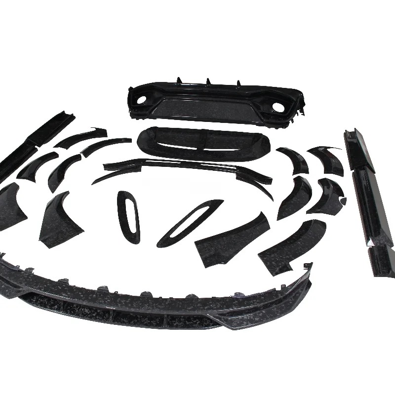 Suitable for  DBX Upgrade PK Style Dry Carbon Fiber Body Kit, High-quality Small Surround Kit
